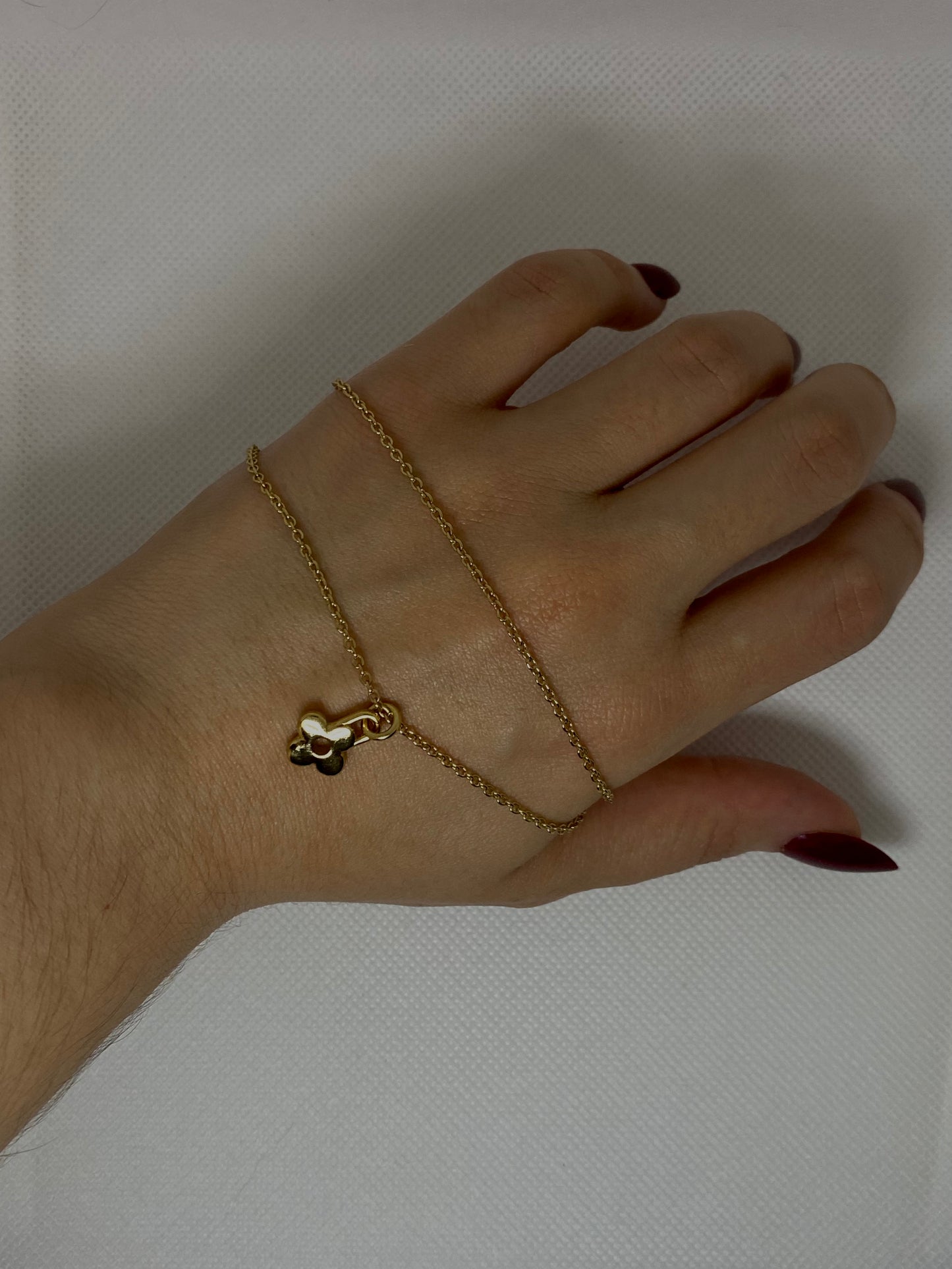 #15 Gold Clover Necklace