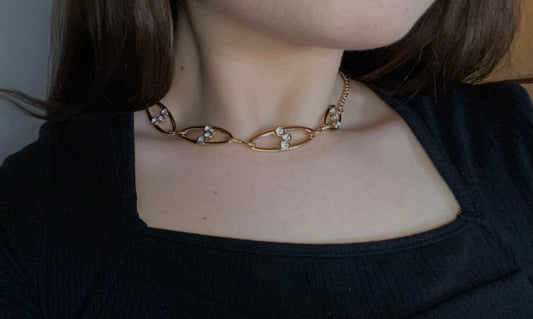 #23 Exclusive Unique Gold-Plated Necklace